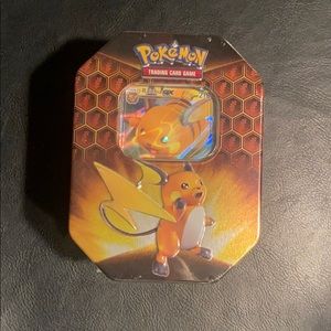 Hidden Fates Raichu GX Tin